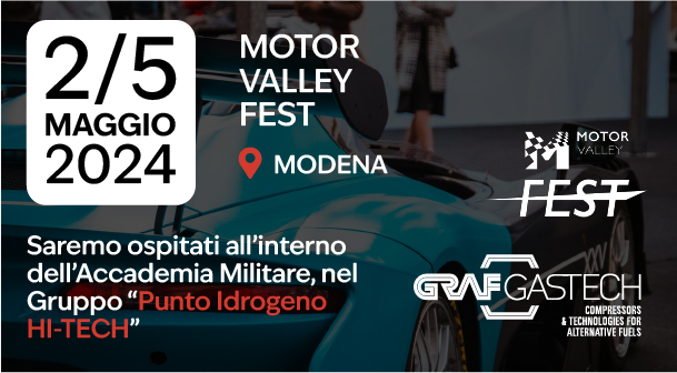 GRAF Gastech at Motor Valley Fest 2024: innovation and sustainability in the foreground